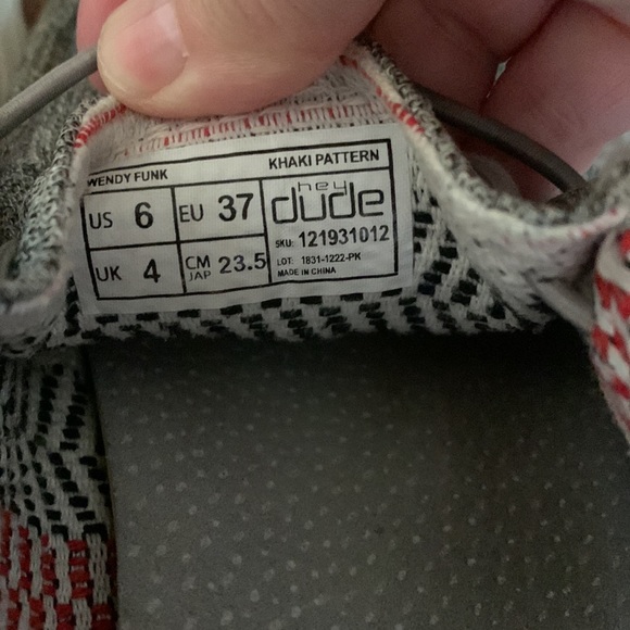 Hey Dude Wendy Funk Khaki 6 - Picture 4 of 7